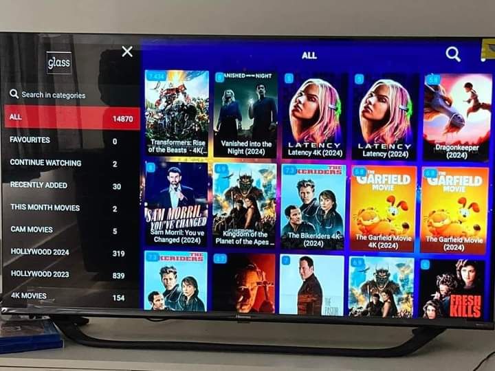 IPTV viewing setup photo supplied for the project 3